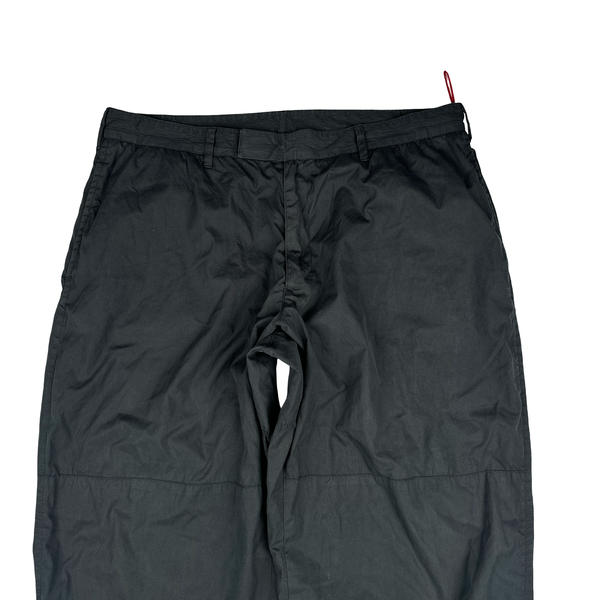 Prada Sport Archive Red Tab Cotton Relaxed Fit Trousers - 34"
