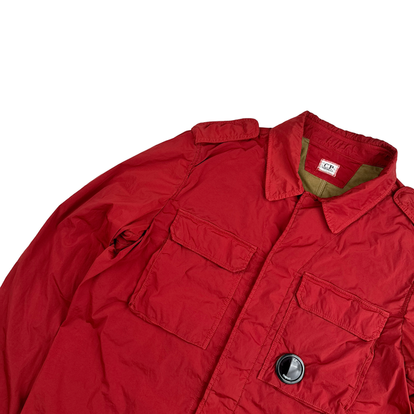 CP Company Lens View Red Overshirt - XXL
