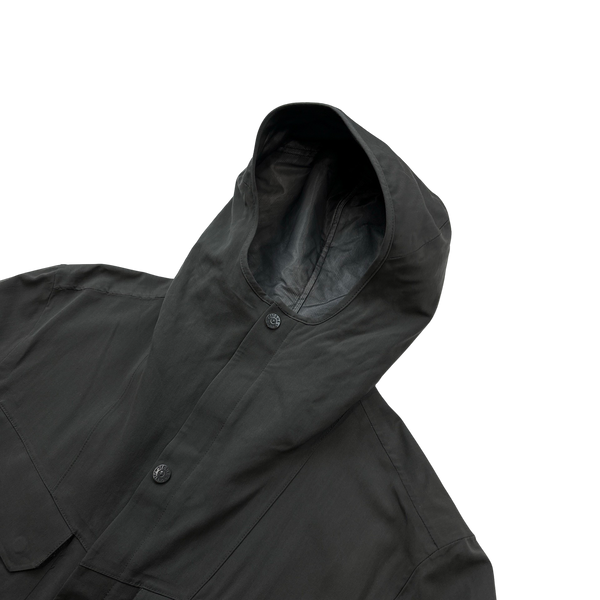 Stone Island 2016 Grey Ghost Water Repellent Wool Jacket - Large