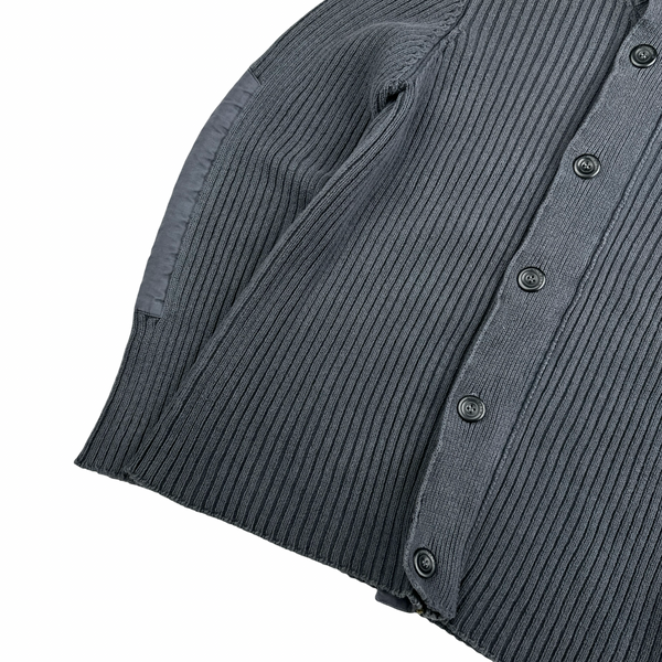 Stone Island 2009 Denims Grey Heavy Knit - XXL