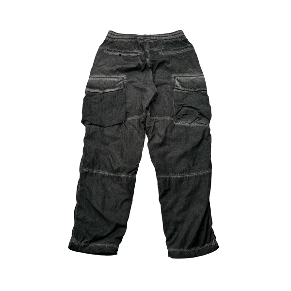 CP Company x Palace Grey Nylon Cargo Trousers - 32"