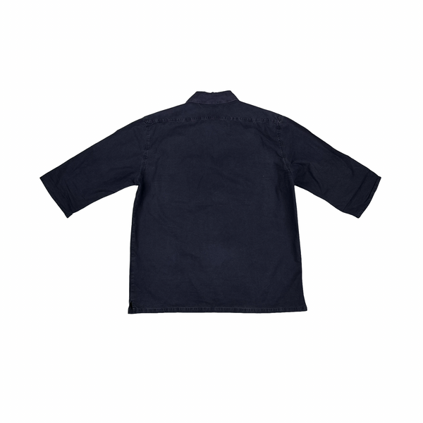 Stone Island Vintage 1999 Spellout Buttoned Safari Shirt - Large