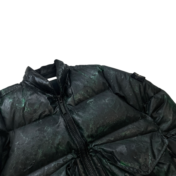 Stone Island 2015 Hidden Reflective Puffer Jacket - Medium