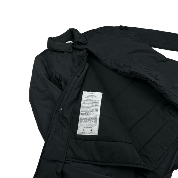 Stone Island 2017 Black Micro Reps Primaloft Padded Jacket - XL
