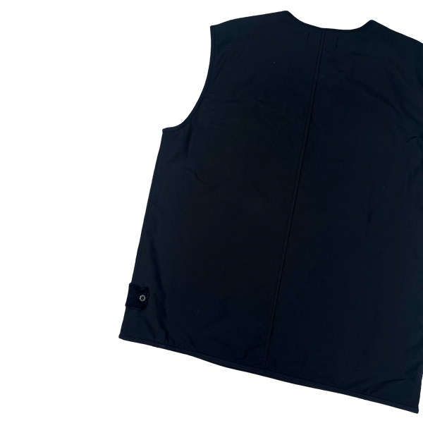 Stone Island 2020 Navy Ghost Stretch 5L Gilet - XL