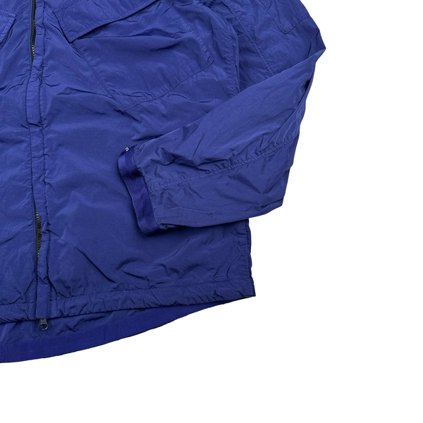 CP Company Blue Chrome Goggle Lightweight Jacket - XL