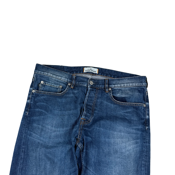 Stone Island 2015 RE-T Blue Denim Jeans - 32"