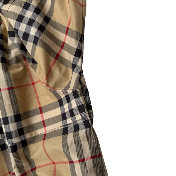 Burberry Nova Check Hooded Lightweight Bag Jacket - Large
