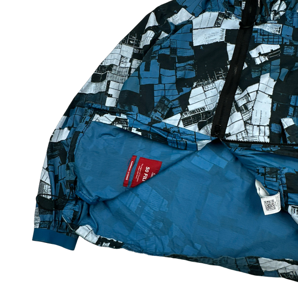 CP Company 50 Fili Patterned Camo Hooded Jacket - Large