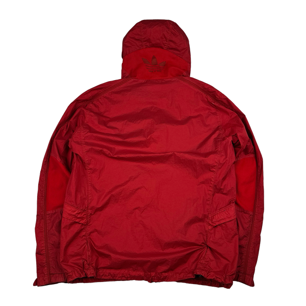 CP Company x Adidas Red Explorer Chrome Goggle Jacket - Large