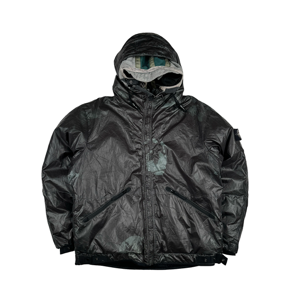Stone Island 2010 Removable Hood liner Colour Changing Ice Jacket - XXL