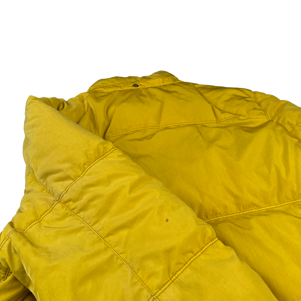 CP Company Frosted Yellow Down Puffer Jacket - XL