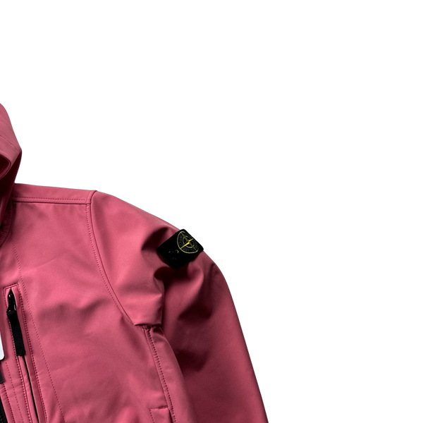 Stone Island 2022 Pink Soft Shell Juniors Jacket - Age 10