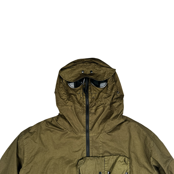 CP Company x Adidas Khaki Explorer Chrome Goggle Jacket - Large