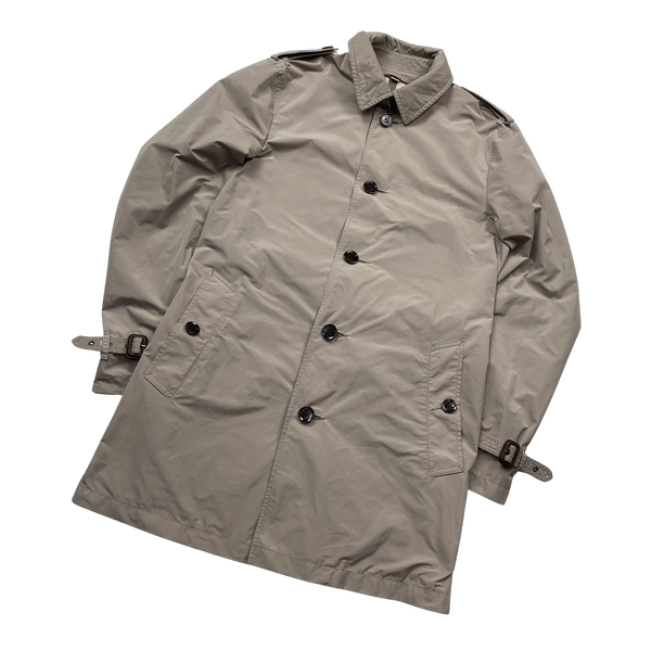 Burberry Nova Check Lined Trench Coat - Medium