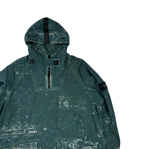 Stone Island 2022 Cotton Ripstop Off Dye OVD Smock - Large