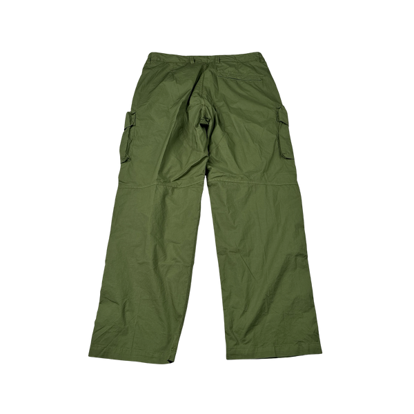 Stone Island 2022 Green LO Fit Cargo Trousers - 30"