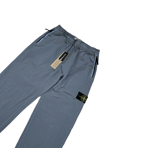 Stone Island 2024 Blue Nylon Metal Econyl Trousers - 29" &  31"