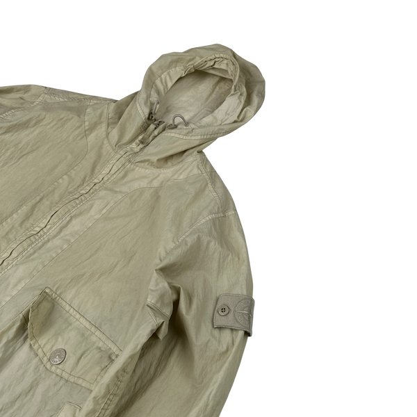 Stone Island 2019 50 Fili Resinata Ghost Parka Jacket - Small