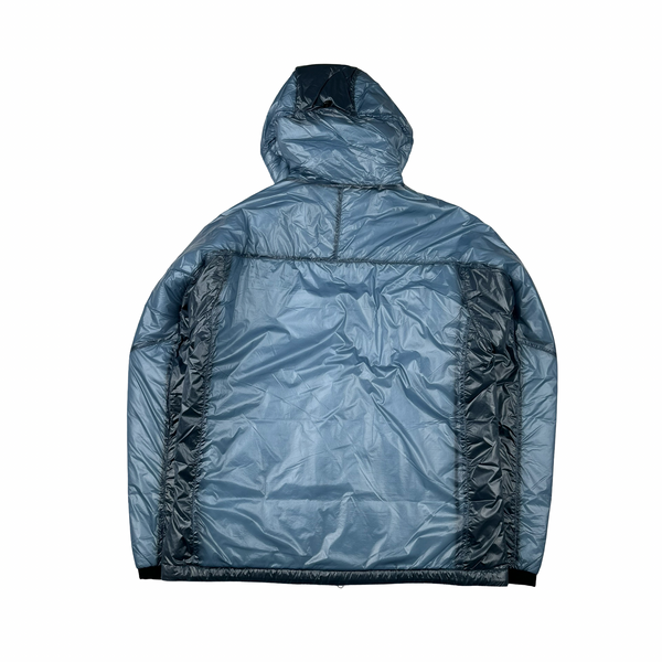 CP Company Blue Face Mask Outline Primaloft Puffer - Large