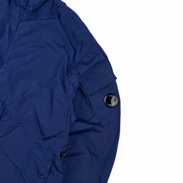 CP Company Blue Nycra Fishtail Parka Jacket - XL