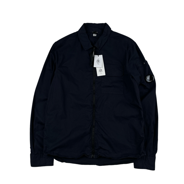 CP Company Navy Lens Viewer Overshirt - Large