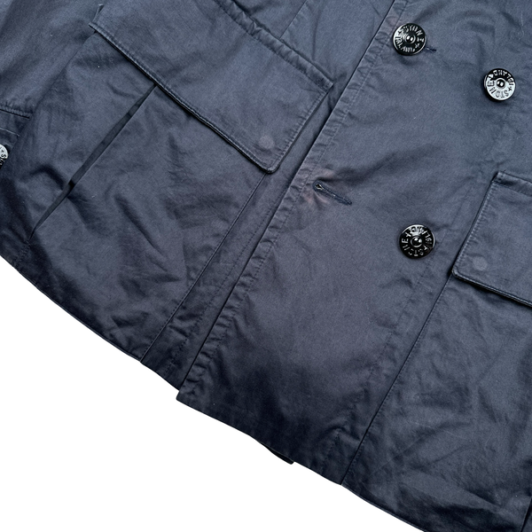 Stone Island 2009 Double Breasted Navy Jacket - Large