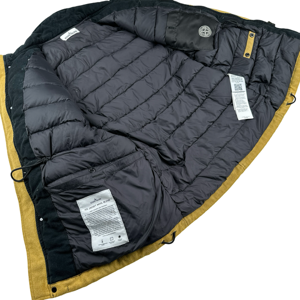 Stone Island 2014 Ice Wool Blend Down Jacket - Medium