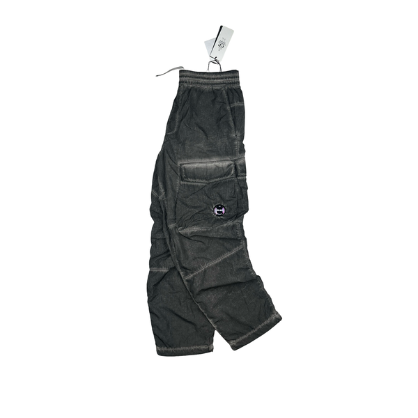 CP Company x Palace Grey Nylon Cargo Trousers - 34"