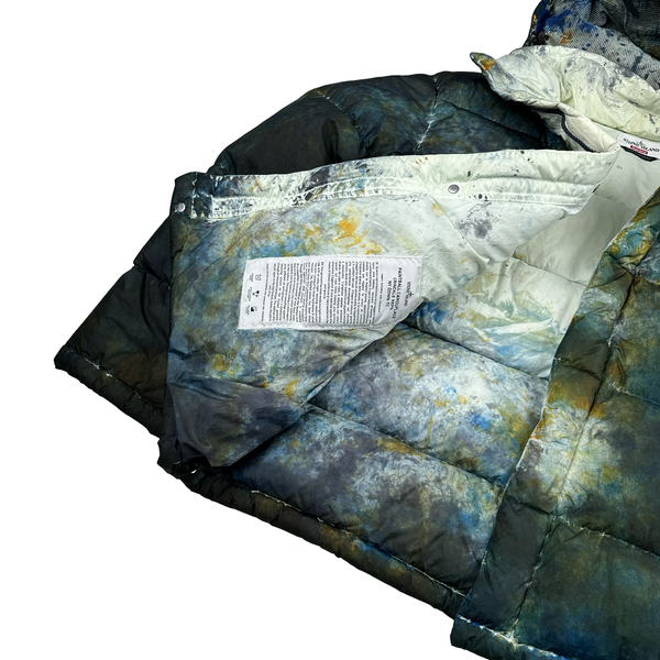 Stone Island x Supreme Paintball Camo Crinkle Reps Puffer Jacket - XL