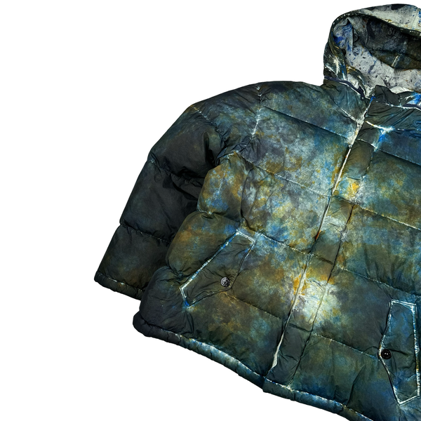 Stone Island x Supreme Paintball Camo Crinkle Reps Puffer Jacket - XL