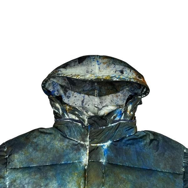 Stone Island x Supreme Paintball Camo Crinkle Reps Puffer Jacket - XL