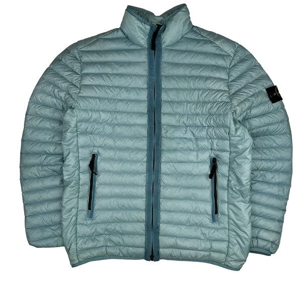 Stone Island 2023 Loom Woven Chambers R Nylon Down-TC Puffer Jacket - Large