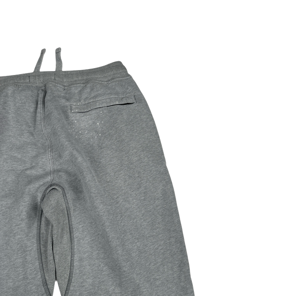 Stone Island Grey Cotton Jogging Bottoms - Medium