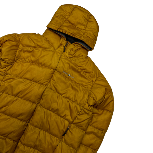 Montbell Yellow Superior Down Lightweight Puffer Jacket - Large