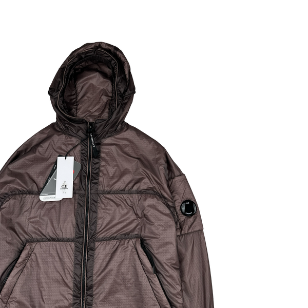 CP Company Primaloft Rose NADA Shell Lightweight Hooded Len View Jacket - Small