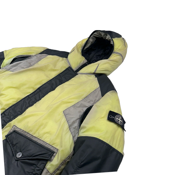 Stone Island 2016 Resin-T Shell Down Puffer Ice Jacket - Large