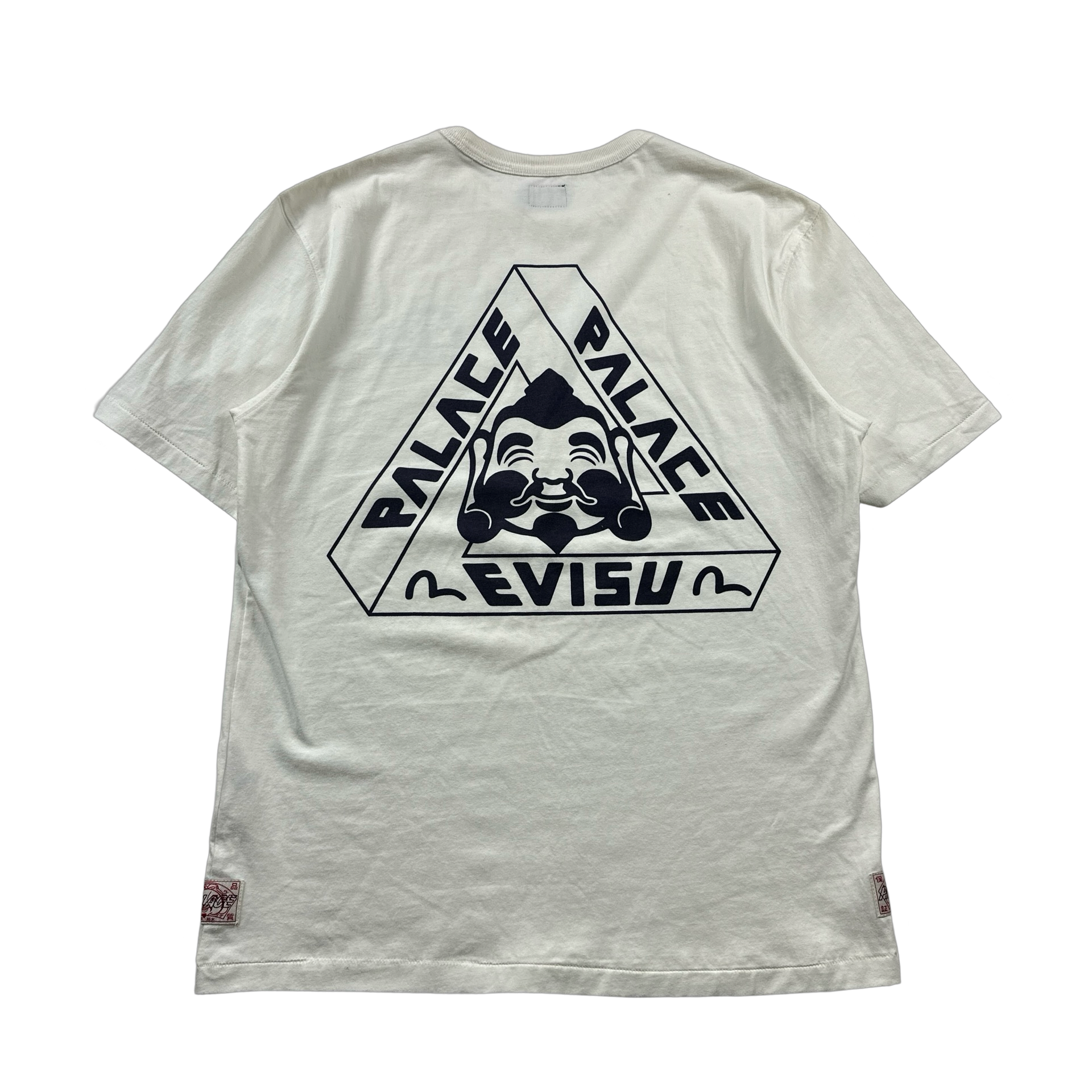 PALACE FUKUOKA T-SHIRT 白　XXL Palace Shop Locator Pocket Fukuoka T-Shirt Charcoal Men's - FW25 - GB