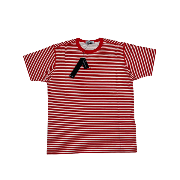Stone Island 2019 Striped Marina T Shirt - Medium