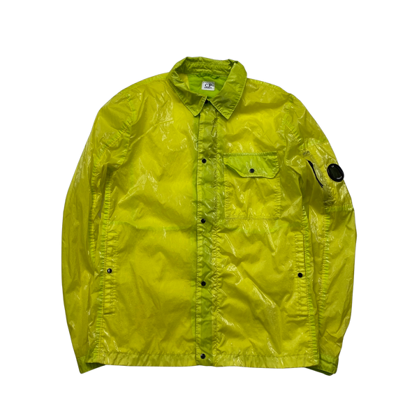 CP Company Yellow Cristal Overshirt - Large