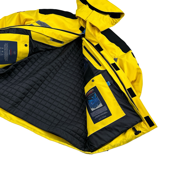 Paul & Shark Yellow Typhoon 20000 Reflective Strip Jacket - XL