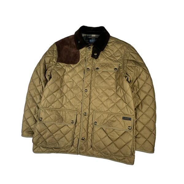 Ralph Lauren Quilted Hunting Jacket - Large
