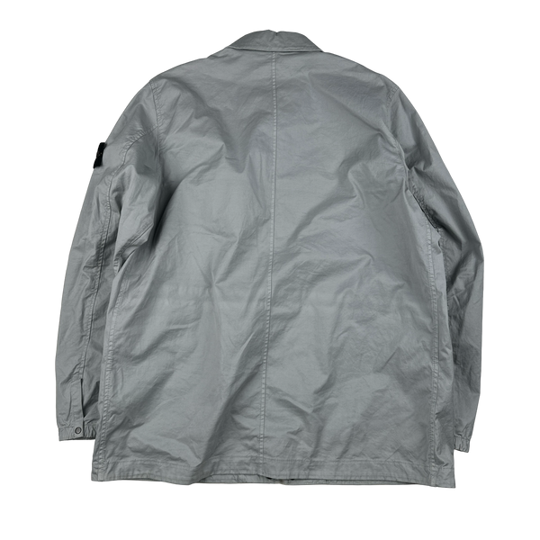 Stone Island 2021 Grey Thick Cotton Jacket - XL