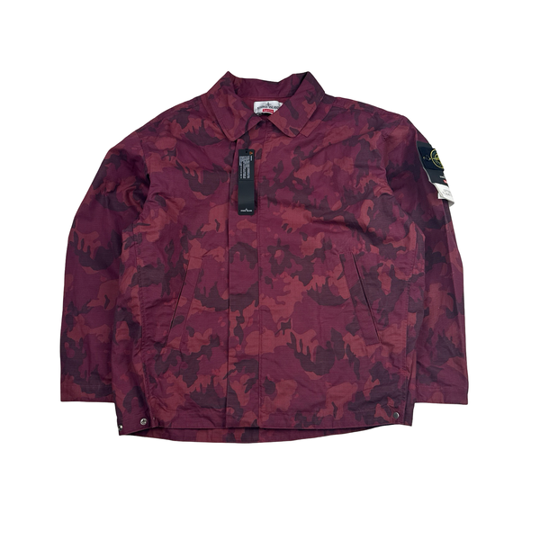 Supreme X Stone Island Reactive Ice Camo Ripstop Jacket - Large