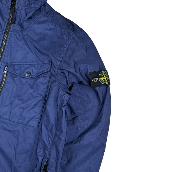 Stone Island 2015 Blue Lamy Flock Jacket - XL