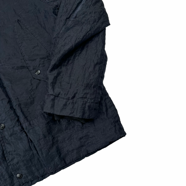 Stone Island 2001 Navy Monofilament Mesh Jacket - Large