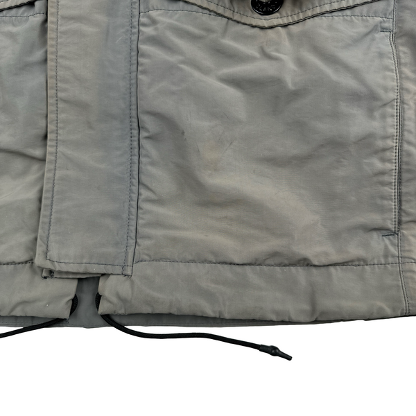 Stone Island 2017 Grey Micro Reps 2 In 1 Jacket - Small