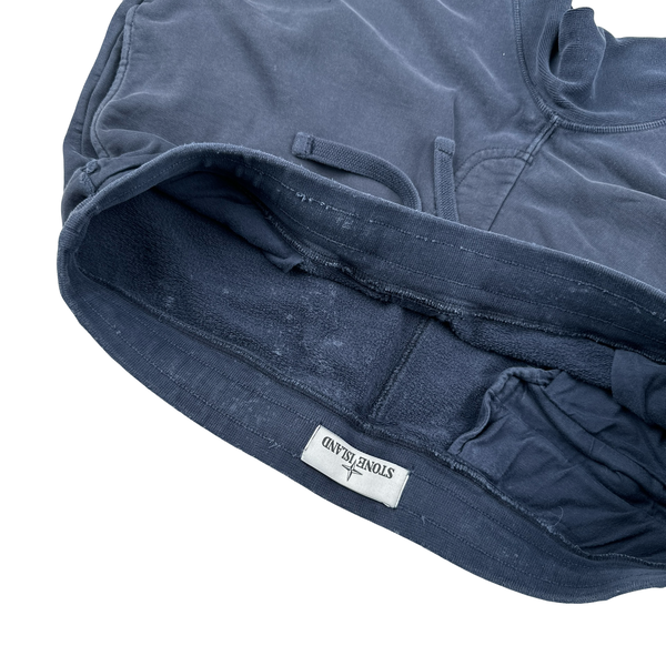 Stone Island Navy Cotton Jogging Bottoms - XL