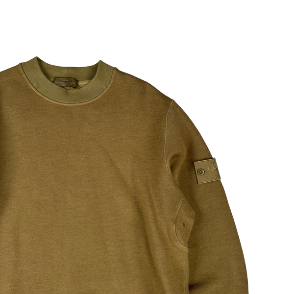 Stone Island 2023 Ghost Piece Cotton Pullover Sweatshirt - Large