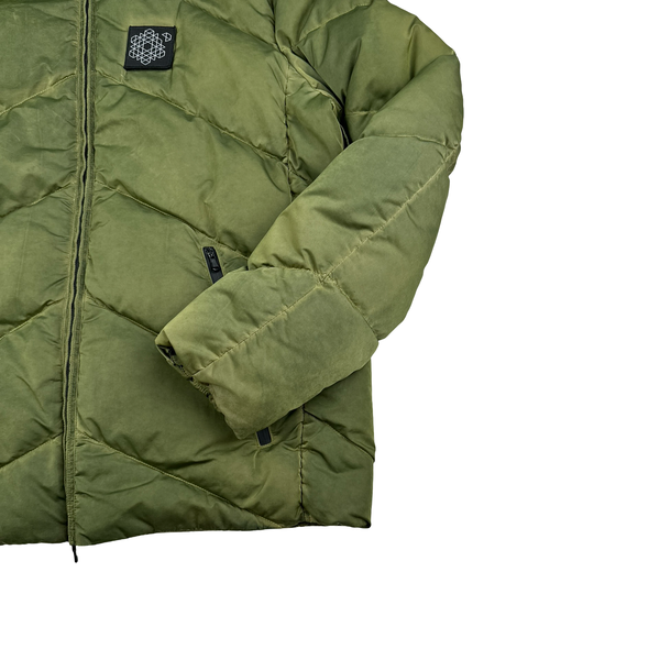 Plurimus Green Quilted Down Jacket - XL